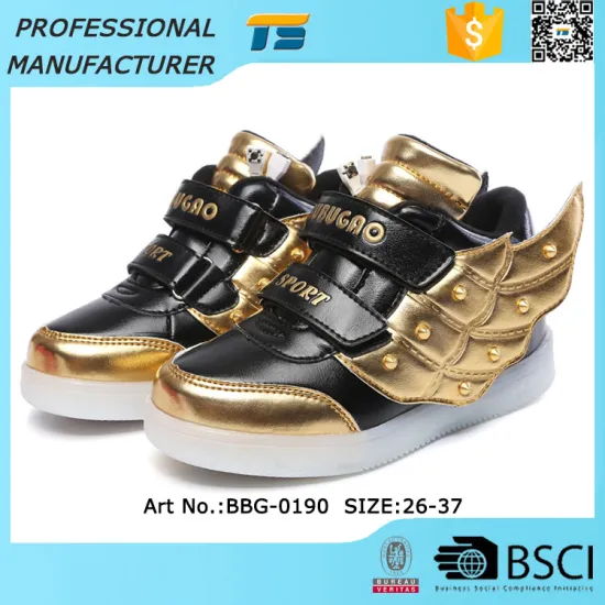Wing Style Kids Buy Luminous Sneakers Led Shoes With Lights