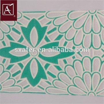fashion colorful embroidery lace fabric