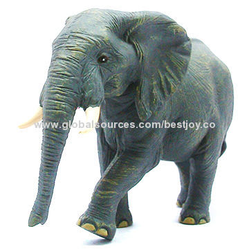 Wild Animal Elephant Figure Toy, Ideal Gifts for Decorations and Promotions