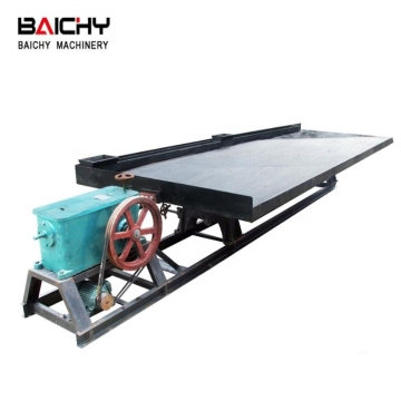 Gravity Separation Shaker Concentrator for Gold Tin Manganese Chromite Tantalite Ore Concentration