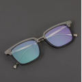 Mixed Material Titanium Designer Frames Eyeglasses