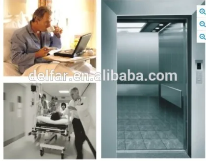 running stable hospital bed elevator