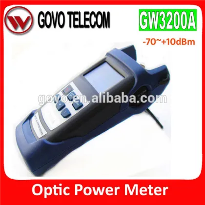 GW3200A Handheld Fiber Optical Tester/Fiber Optic Power Meter Price (-70~+10dBm)