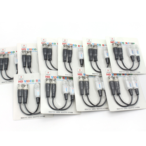 1 Active HD-Cvi/Tvi/Ahd Passive CCTV UTP Video Balun