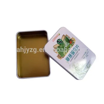 rectangle mini mint tin box