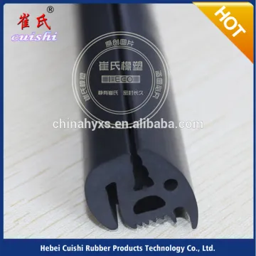 high quality extrusion rubber gasket car window