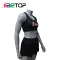 Sublimated Print Logo Cheerleading Praxis Kleidung für Mädchen
