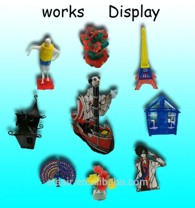 Invisible Lnk Pen Refill Light Solid Metal 3 d doodle Pen 2017 Hot Sale