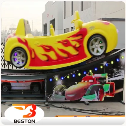 New style children playground amusement equipment happy flying car for sale