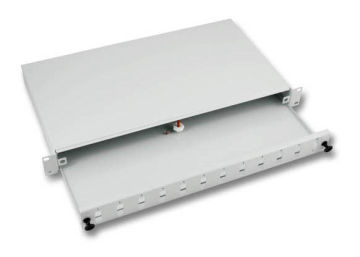 Rack Mount Sliding Fiber Optic Patch Panel Sc Simplex Suitable For 19"