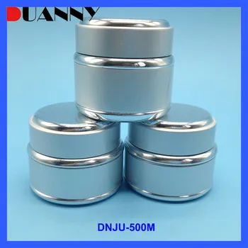 HOT SELLING ROUND MANUFACTURER ALUMINUM GLASS EMPTY COSMETIC CONTAINER FACE CREAM JAR, CAN, TIN,COSMETIC ALUMINUM JAR