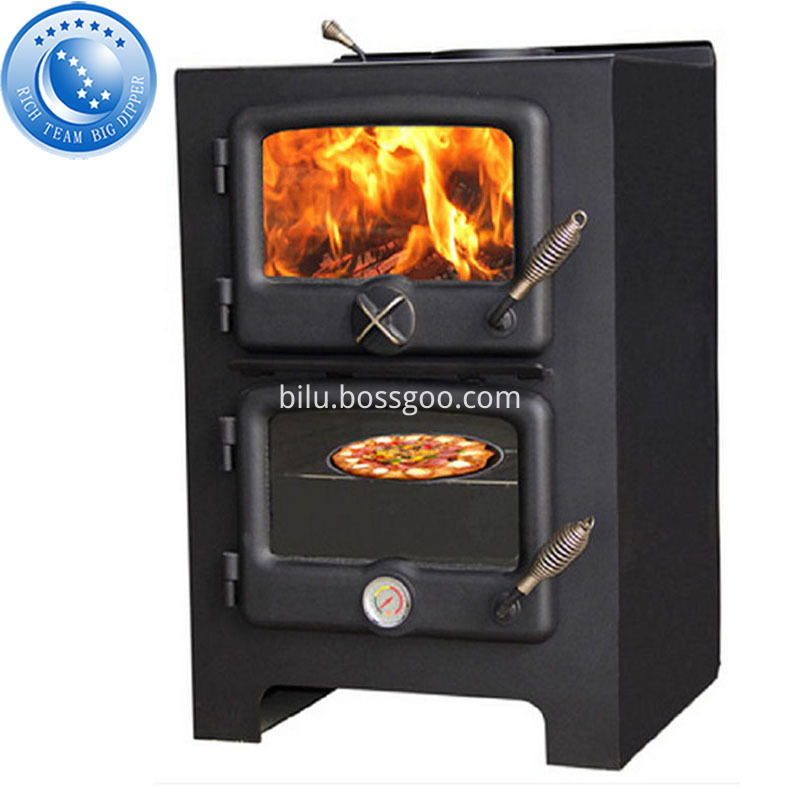 Wood Heating Kitchen Stove Direct Vent