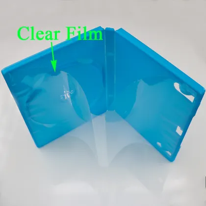 Wholesale Standard 14mm DVD Storage Case Blue Sega CD Case