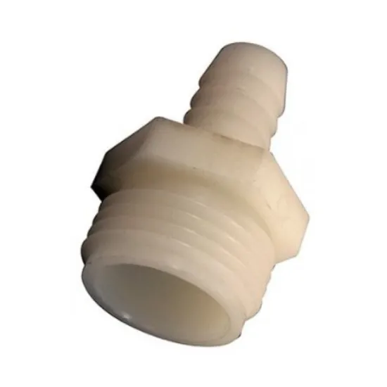 polypropylene plastic hose barb fitting, hose adapter / coupler