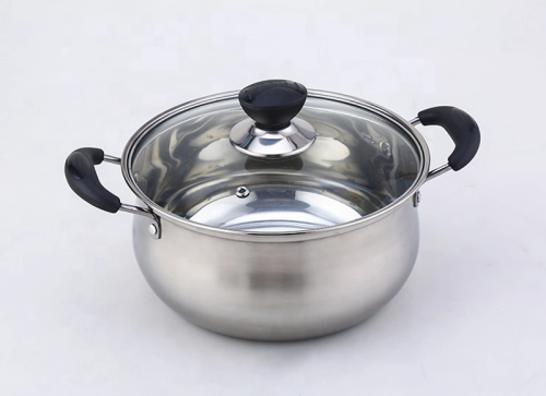 Rostfritt stål soppa potten med hög prestanda