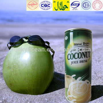 coco juice plant protein juice tin packing