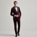 Accepted Corduroy Fabric French Wedding Tuxedo for Men