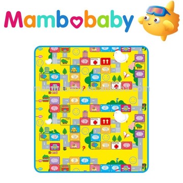 Cartoon customized high definition single-sided educational play/crawling mat