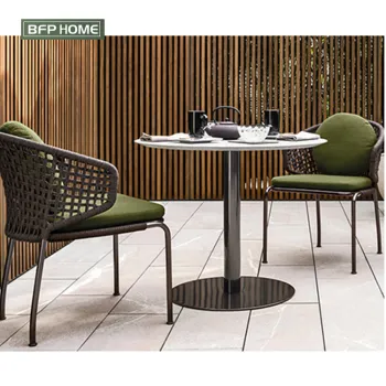 BFP Home Latest Design Aluminum Outdoor Chair and Table Set for Patio