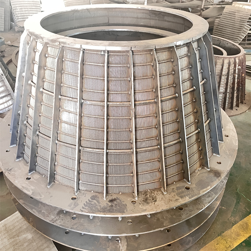 Screen Separator Wire 304 Stainless Steel Solid-liquid Separator Rotary Drum Wedge Wire ...
