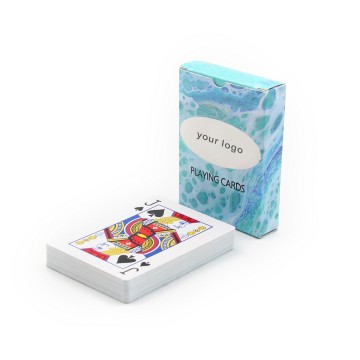 Custom Design Paper Printed Playing Cards with Personal Logo: Free Sample Offered for Custom Poker Cards