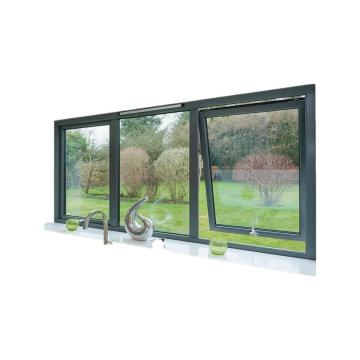 Foshan Factory Price Customized Aluminum Glass Awning Windows