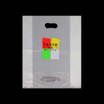 Cheap White Handmade Die Cut Bag with Logo