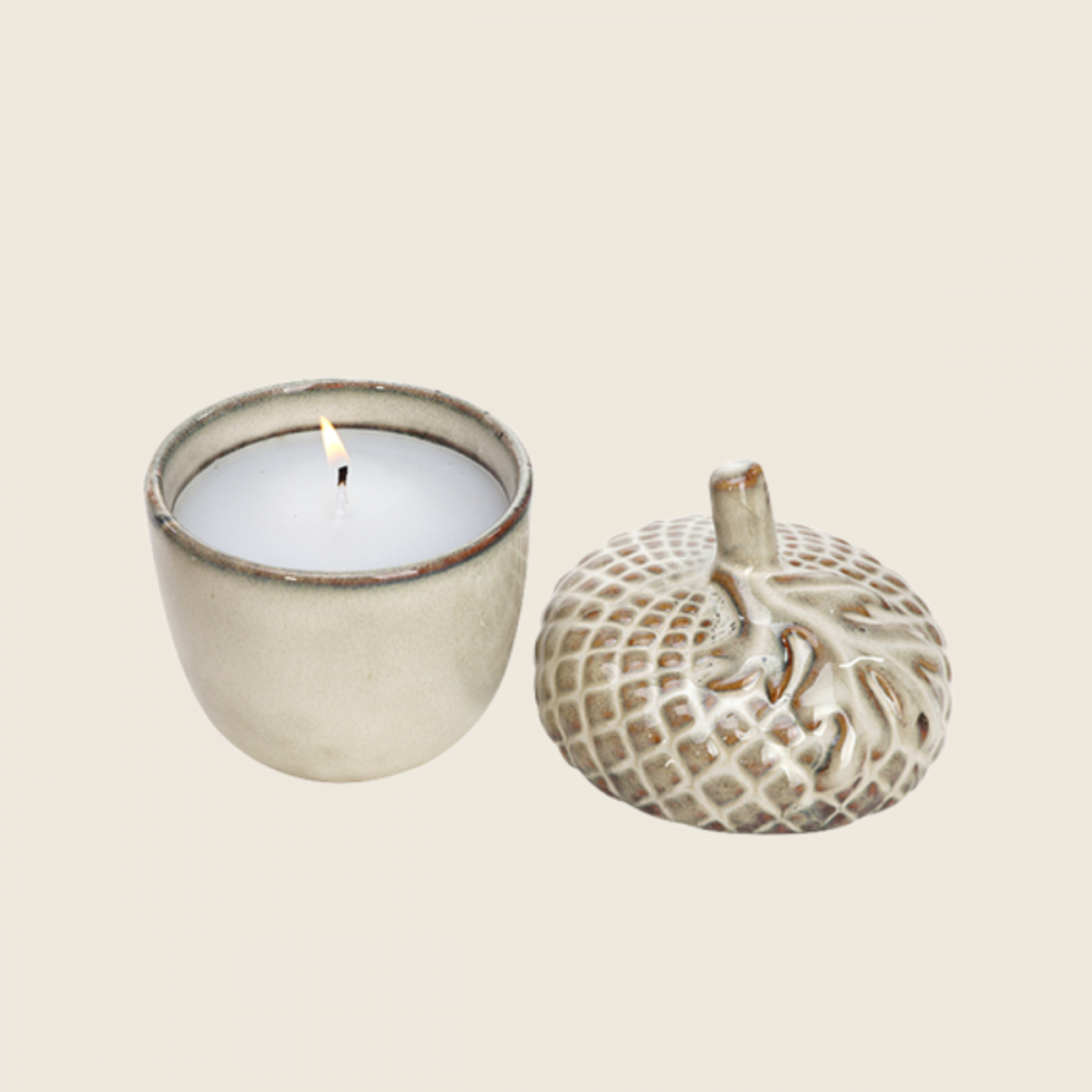 Ceramic Apple Candle Holder