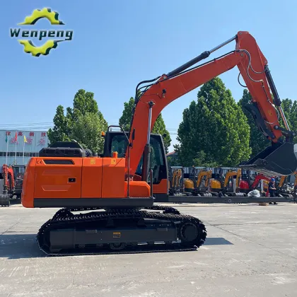 Earthwork Excavator 15T Crawler Hydraulic Excavator