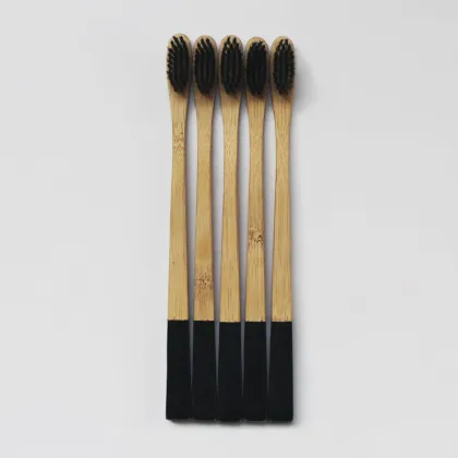 Environmentally Friendly Bamboo Toothbrush With Paint