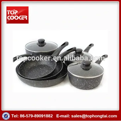 aluminum stone chef cookware sets