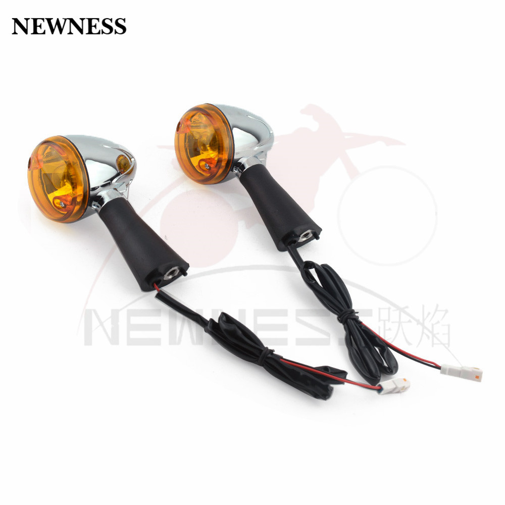 Motorcycle Yellow LED Rear Turn Signals Indicators For Indian Scout sixty BOBBER 2014-2019 Accessories