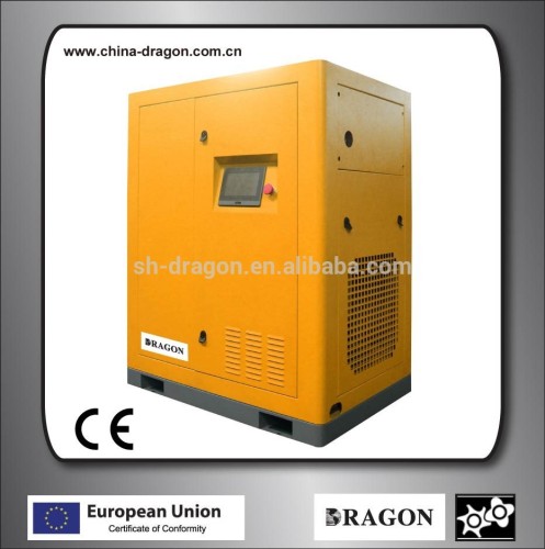Screw Type Industrial Air Compressor by Dragon