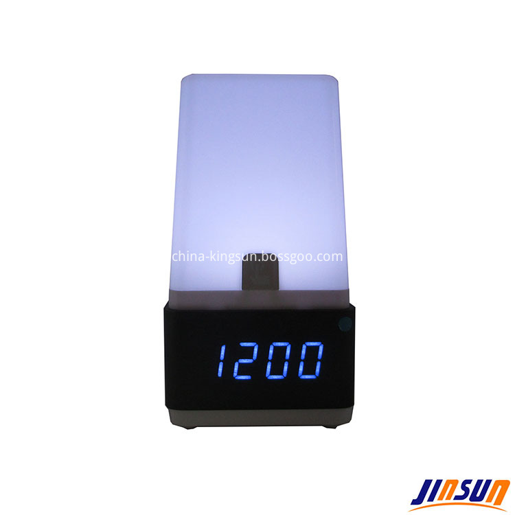 Led Lamp With Clock 504 8