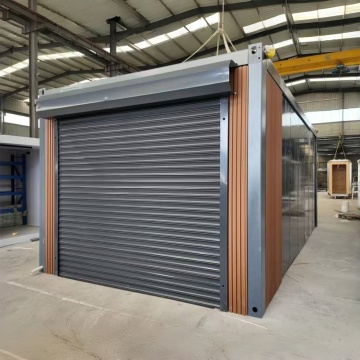Modular Detachable Container House with Garage Space
