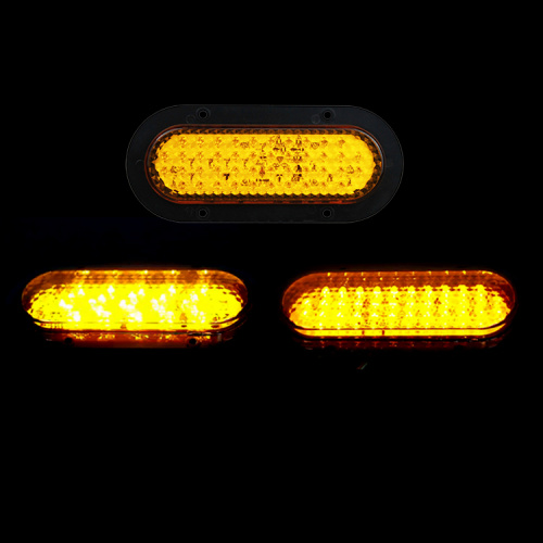 6 ઇંચ અંડાકાર લાલ સફેદ એમ્બર એલઇડી ટ્રેઇલર પૂંછડી લાઇટ વોટરપ્રૂફ સ્ટોપ બ્રેક ટર્ન સિગ્નલો રિવર્સ બેક અપ સપાટી માઉન્ટ ટ્રેલર લાઇટ