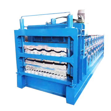 Production Line Equipment for Three-Layer and Triple-Layer Roofing Color Steel Sheet Panel Roll Forming Machines