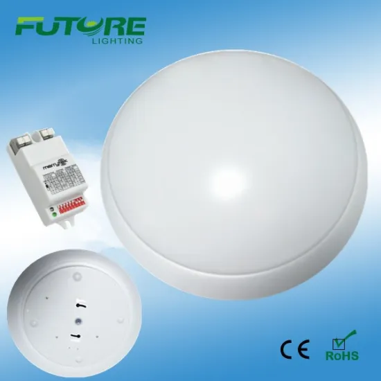 12W waterproof sensor round led ceiling puck light