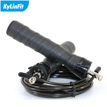Crossfit Fitness PU Covering Steel Jumping Rope