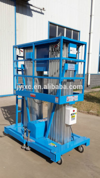 SKYSCRAPING famous brand double masts aluminium lift platform