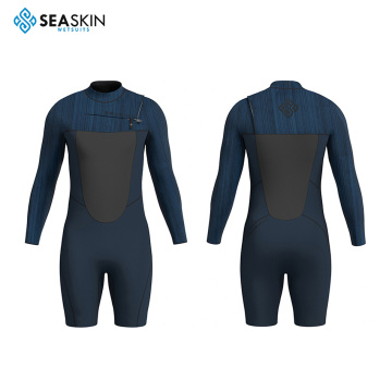 Seaskin Mens Long Sleeve Springsuit Diving Wetsuit