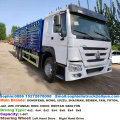 Sinotruk howo 6x4 camión de carga