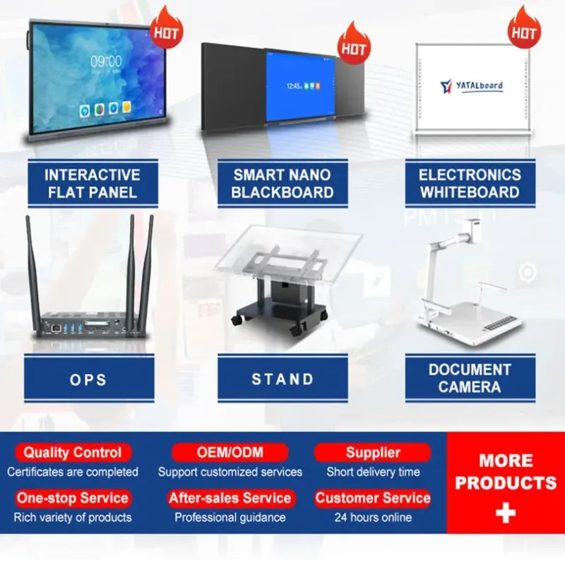 75 Inch 4K Touch Screen Interactive Whiteboard