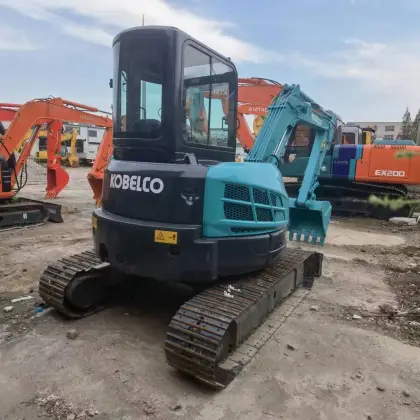 KOBELCO SK55 Crawler Excavator - Excellent Engineering Quality Construction Machinery