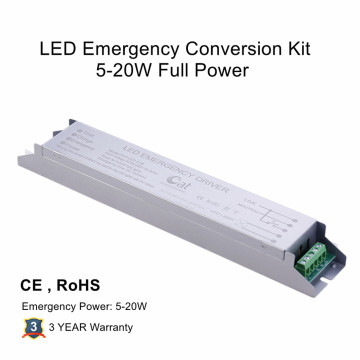 Module de kit d&#39;urgence à sortie maximale de 25 W à 100%