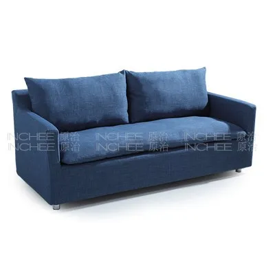 feather and latex office fabric sofa