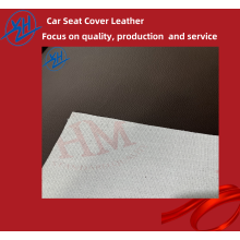 Cuero de tapa del asiento del automóvil de PVC de 0.7 mm