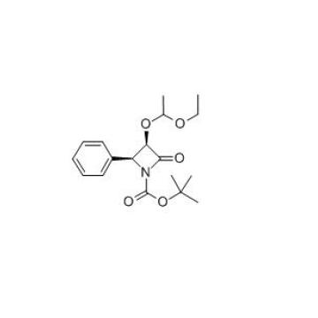 (3R, 4S) - трет - бутиловый 3-(1-ethoxyethoxy)-2-oxo-4-phenylazetidine-1-carboxylate CAS 201856-57-7