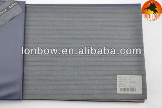 T/R fabric with Wool for men's suits and jackets