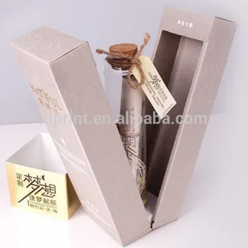 Beautiful creative luxury popular perfume box with special design